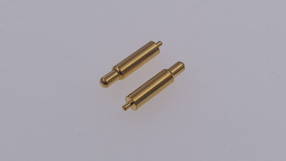 High Current Individual Pogo Test Pins Gold Plate Center Contact Plated