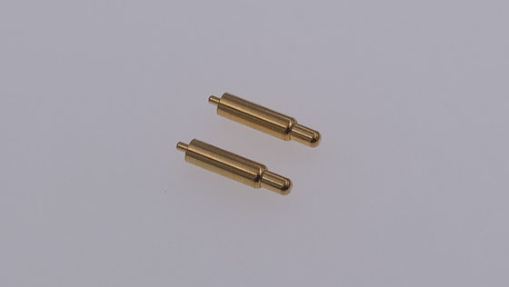 High Current Individual Pogo Test Pins Gold Plate Center Contact Plated